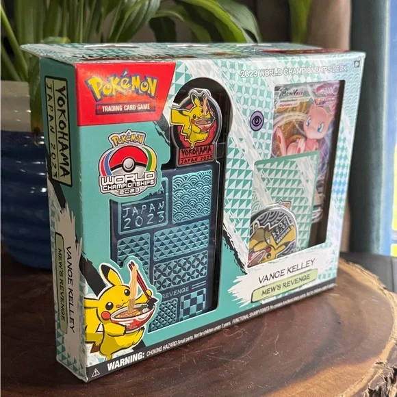 Pokemon 2023 Yokahama World Championships Deck Mew’s Revenge / Vance Kelly Box - Picture 2 of 3
